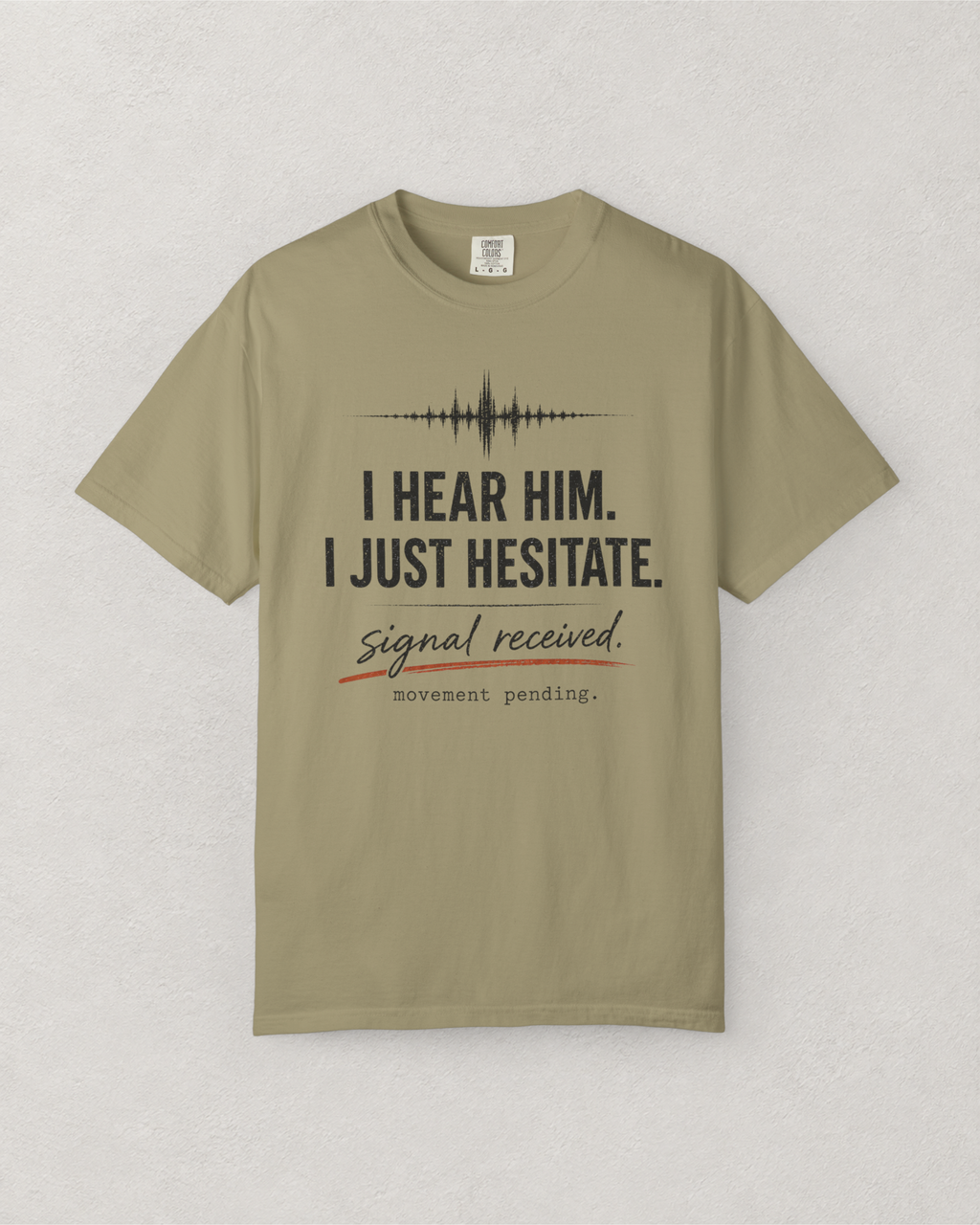 I Just Hesitate Soundwave T-Shirt