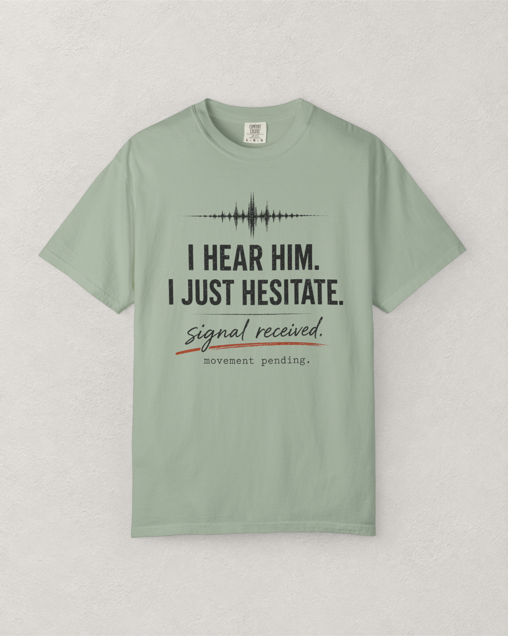 I Just Hesitate Soundwave T-Shirt