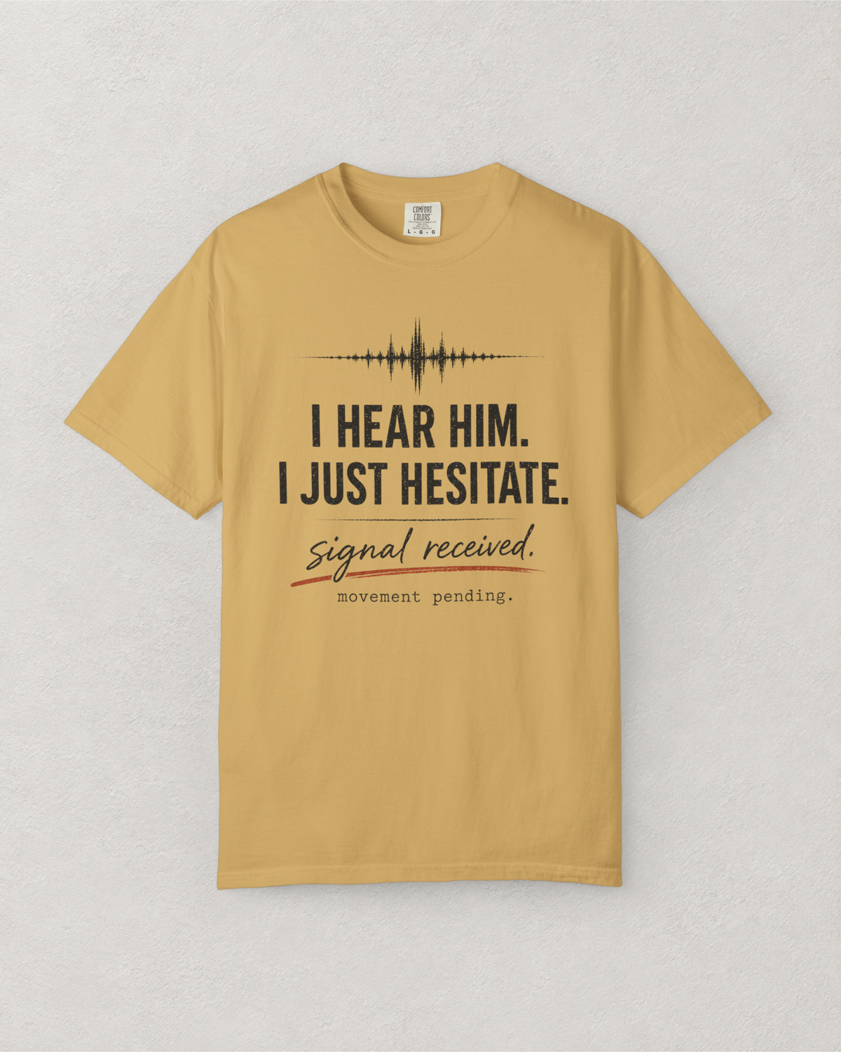 I Just Hesitate Soundwave T-Shirt