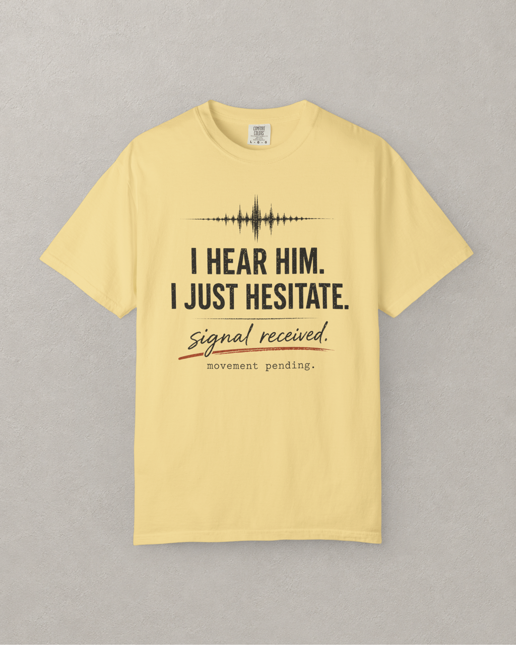 I Just Hesitate Soundwave T-Shirt
