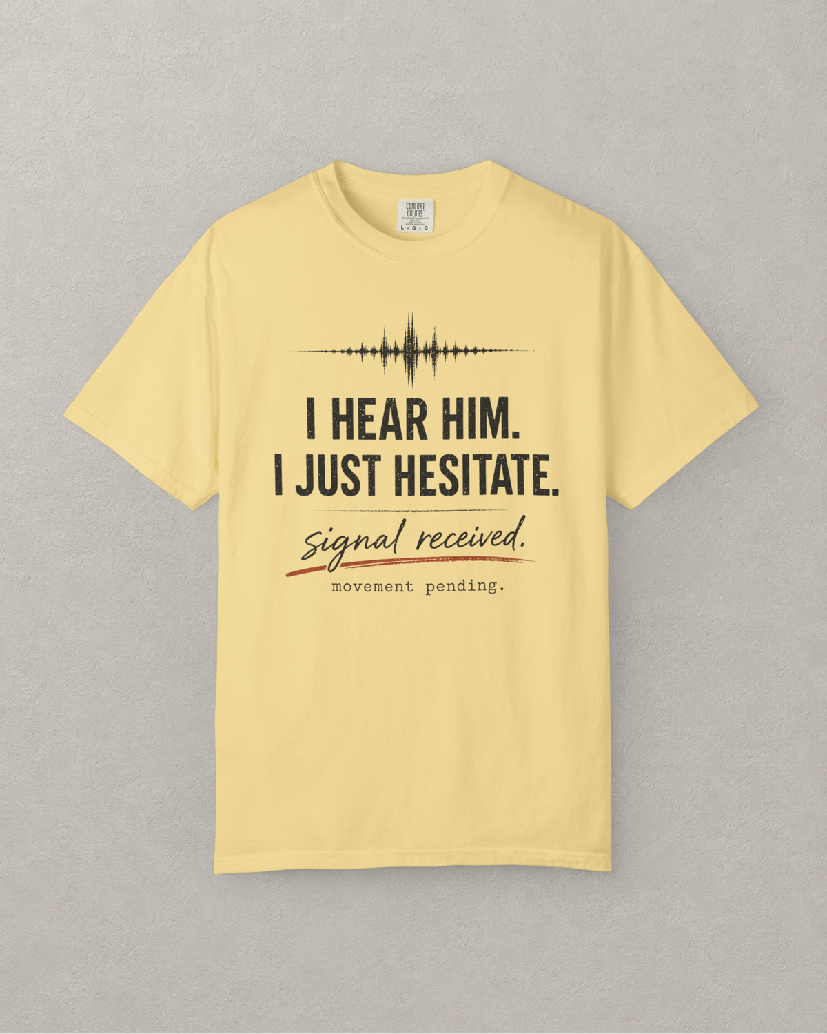 I Just Hesitate Soundwave T-Shirt