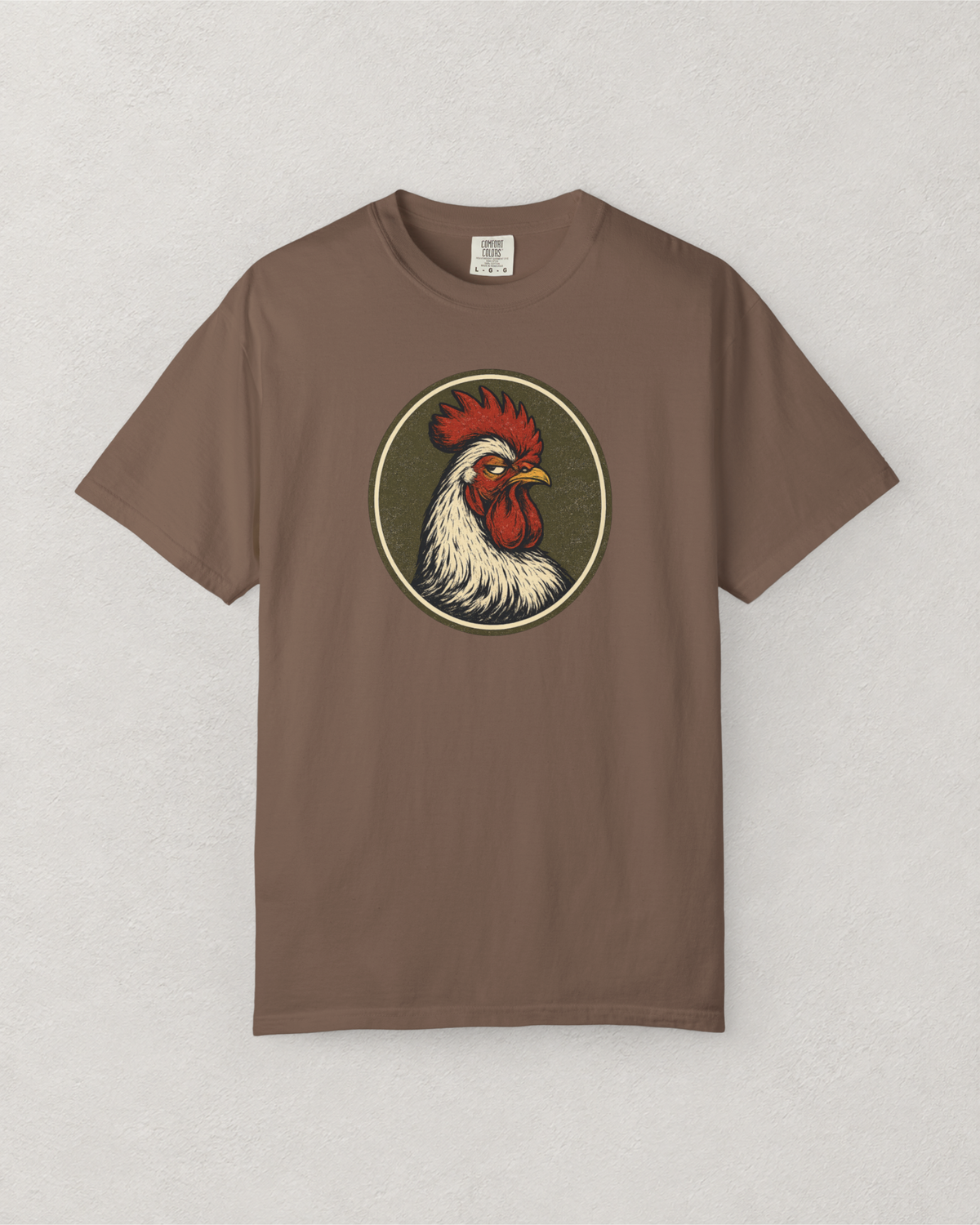 Peter's Rooster Portrait T-Shirt