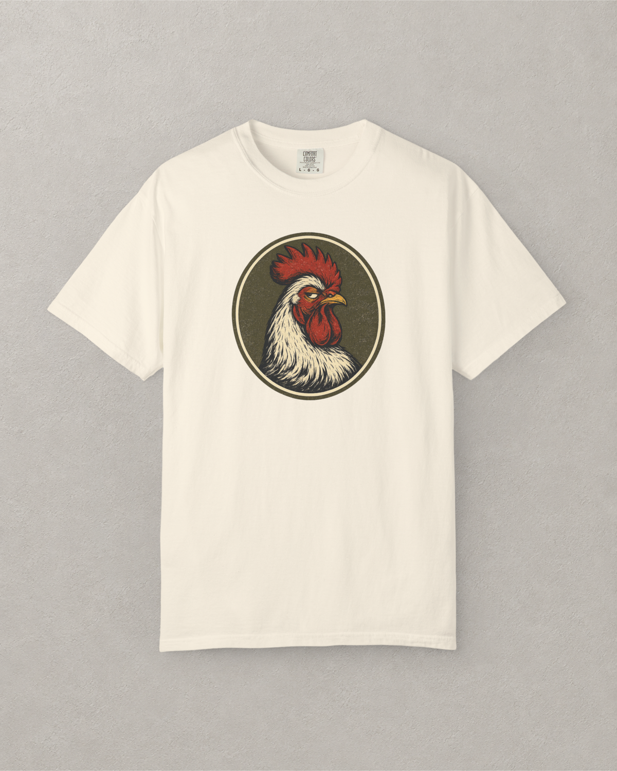 Peter's Rooster Portrait T-Shirt