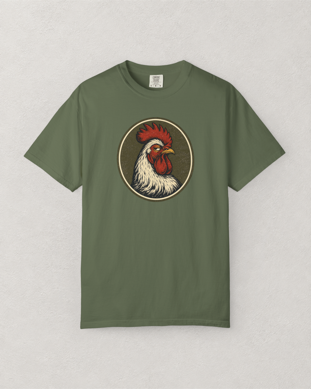 Peter's Rooster Portrait T-Shirt