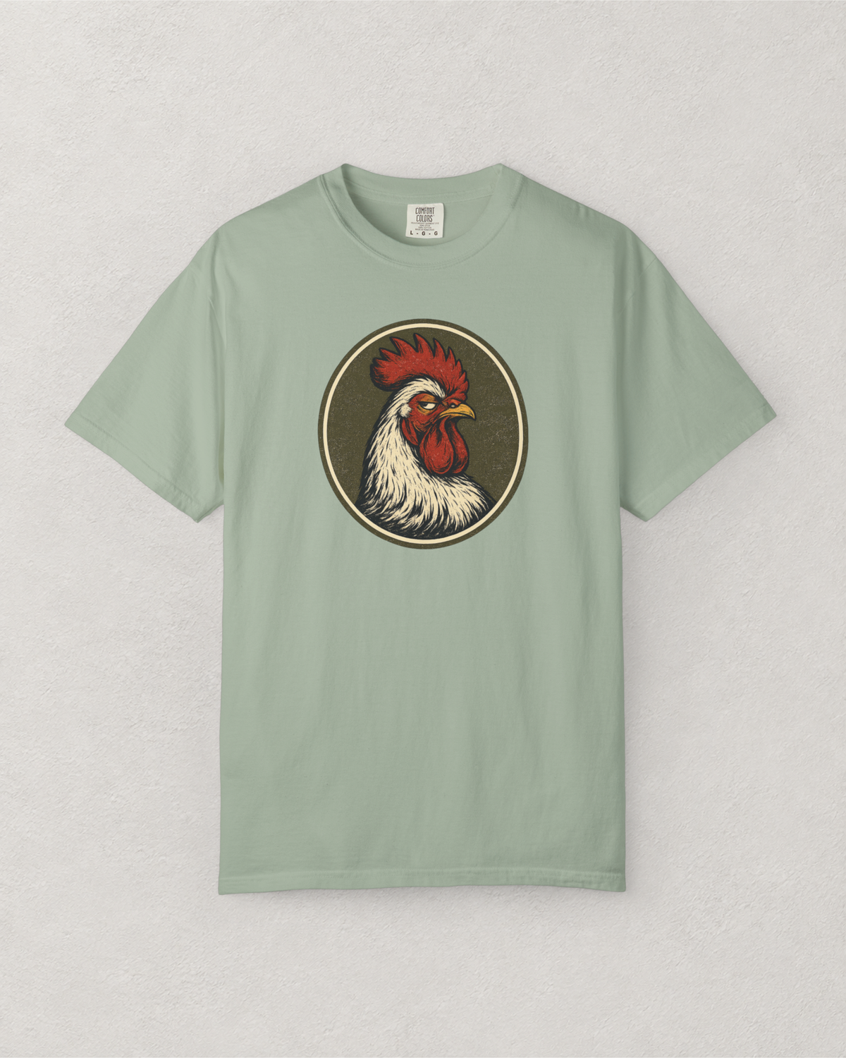 Peter's Rooster Portrait T-Shirt
