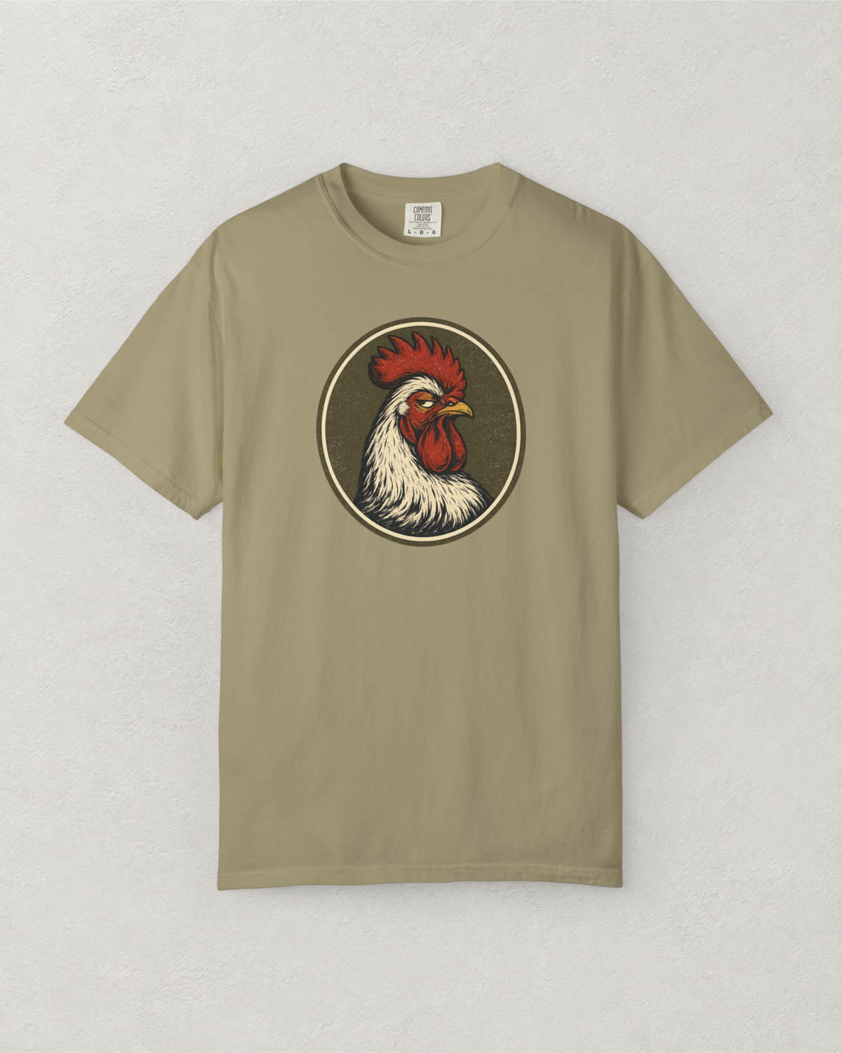 Peter's Rooster Portrait T-Shirt