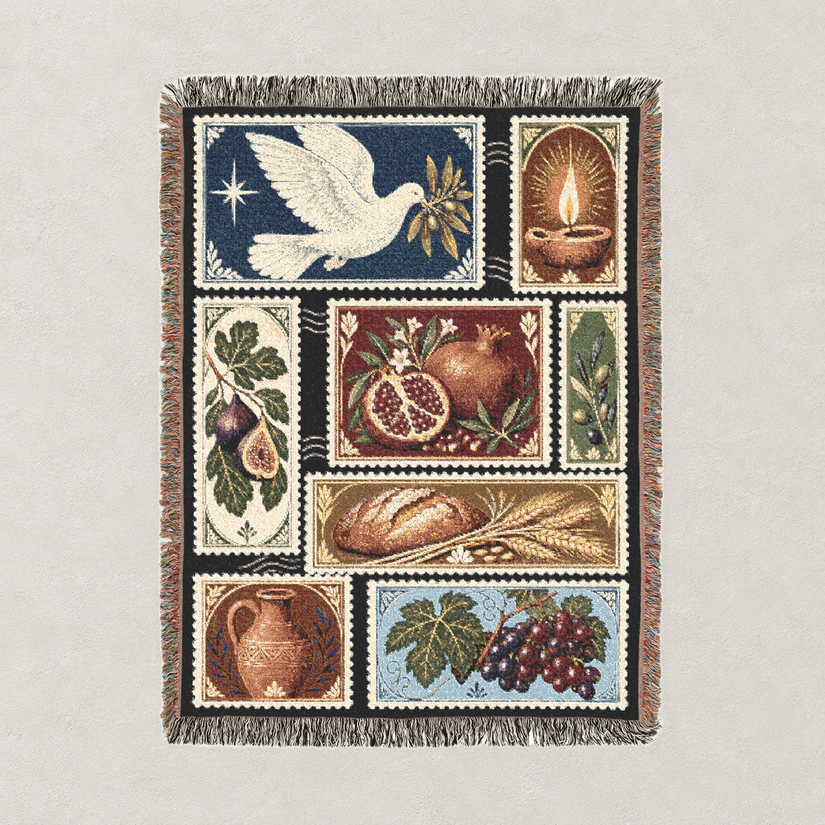 Peace and Provision Woven Blanket