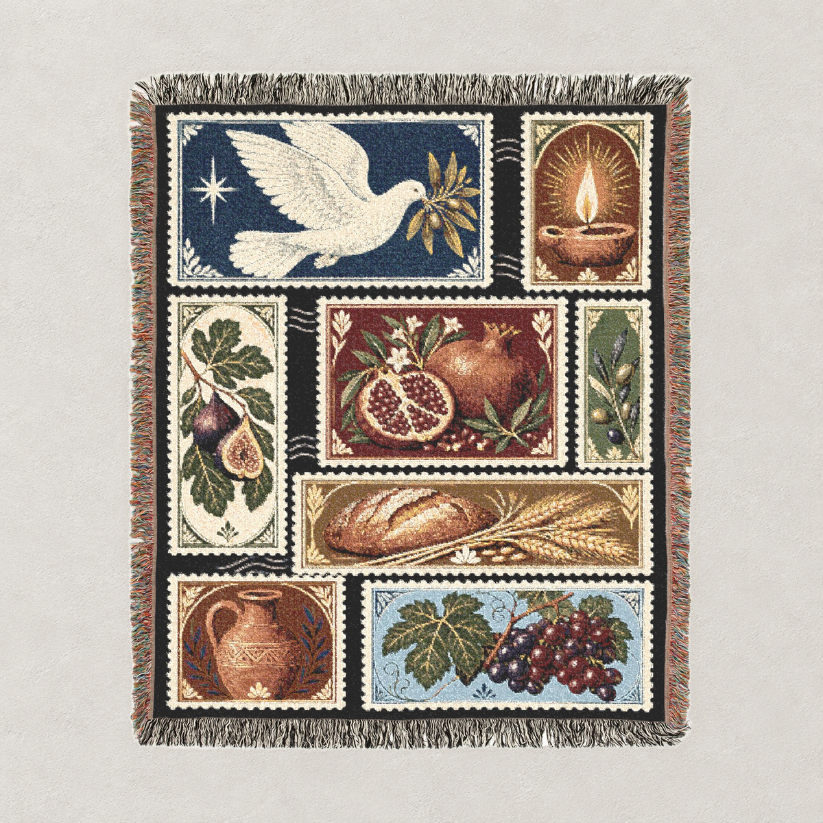 Peace and Provision Woven Blanket