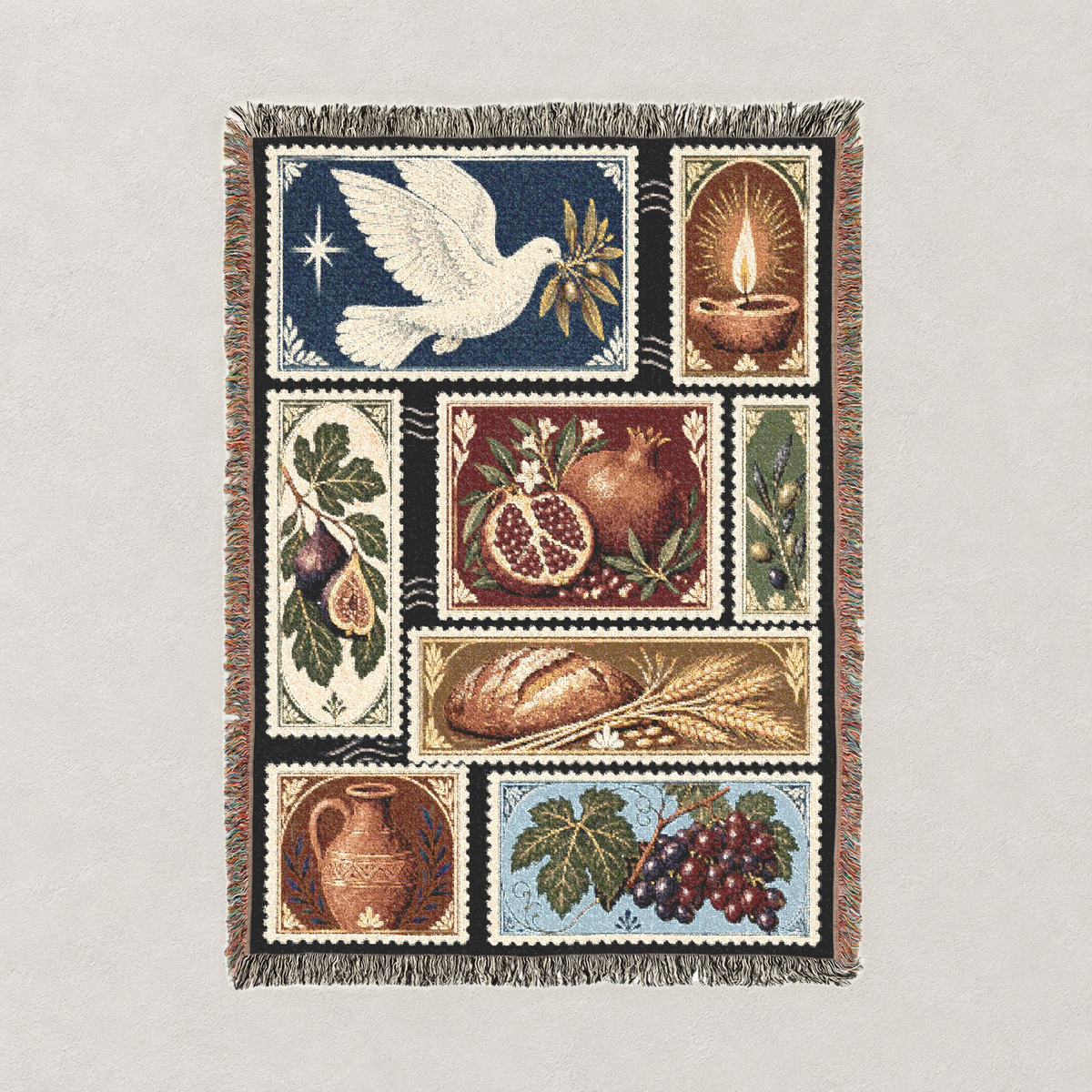 Peace and Provision Woven Blanket