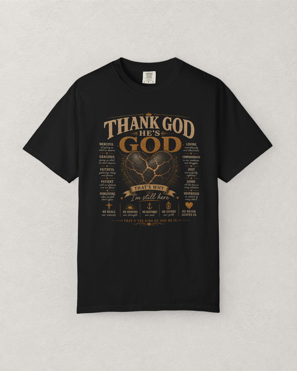 Thank God He’s God T-Shirt